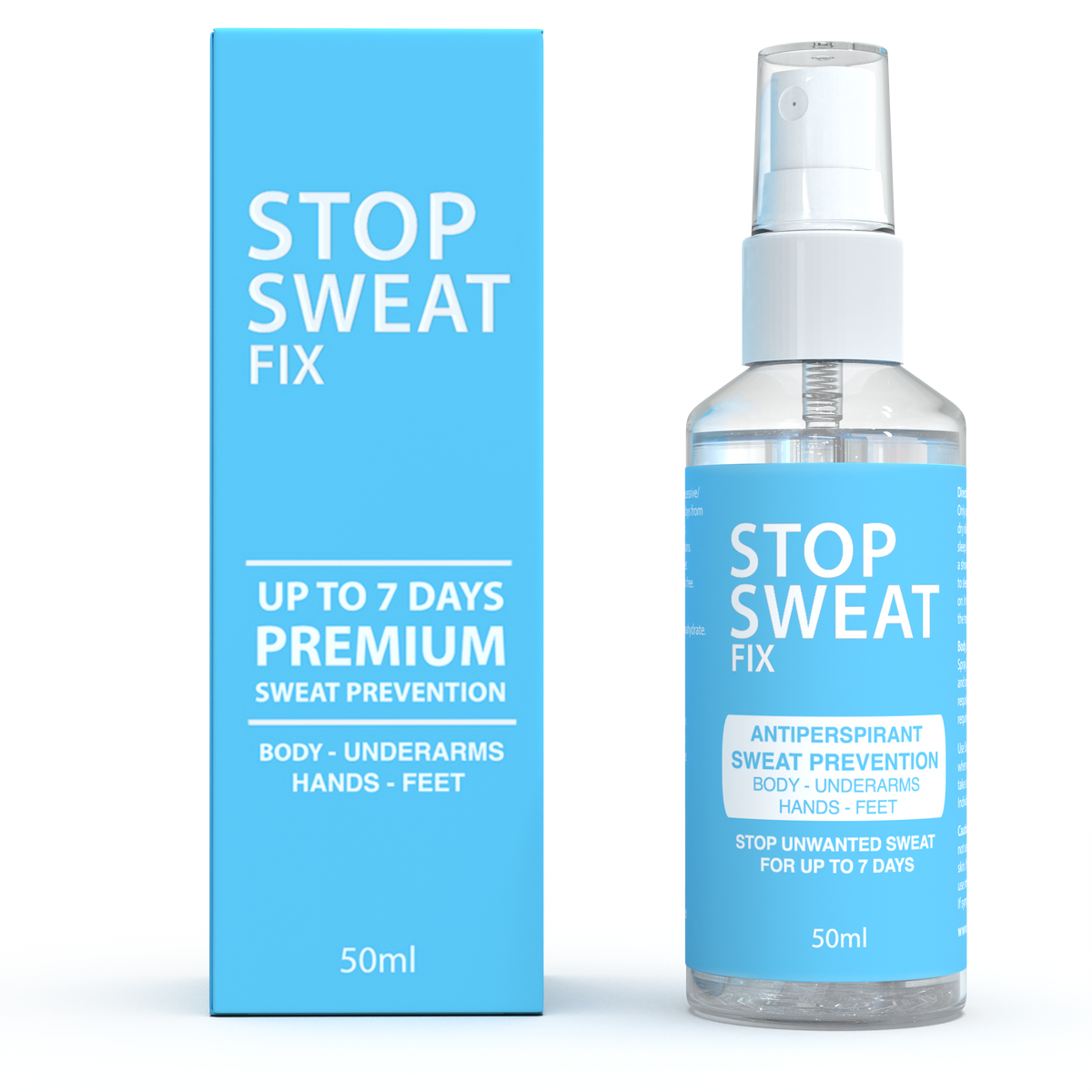 Stop Sweat Stop Sweat Fix - Clinical Grade Antiperspirant For Excessive Sweating